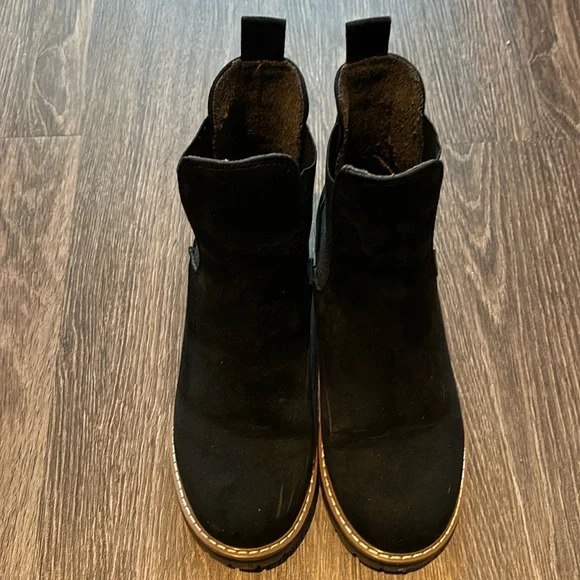 Kensie Black Boots Size 8 - Picture 1 of 11